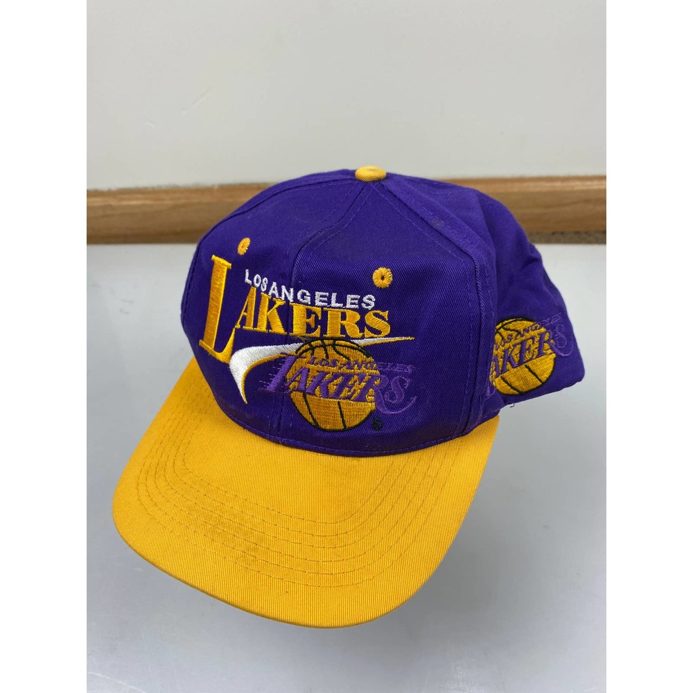 Los Angeles Lakers Vintage NBA Basketball Snapback Adjustable Hat Cap